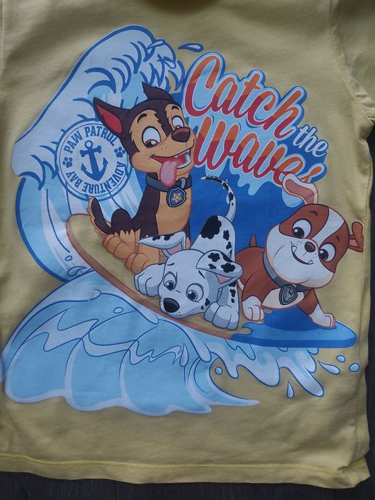 T-shirt chłopięcy Psi Patrol r.116/122 Nickelodeon