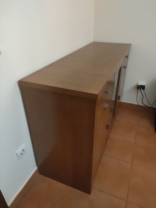 Aparador Madeira Maciça Cor Cerejeira