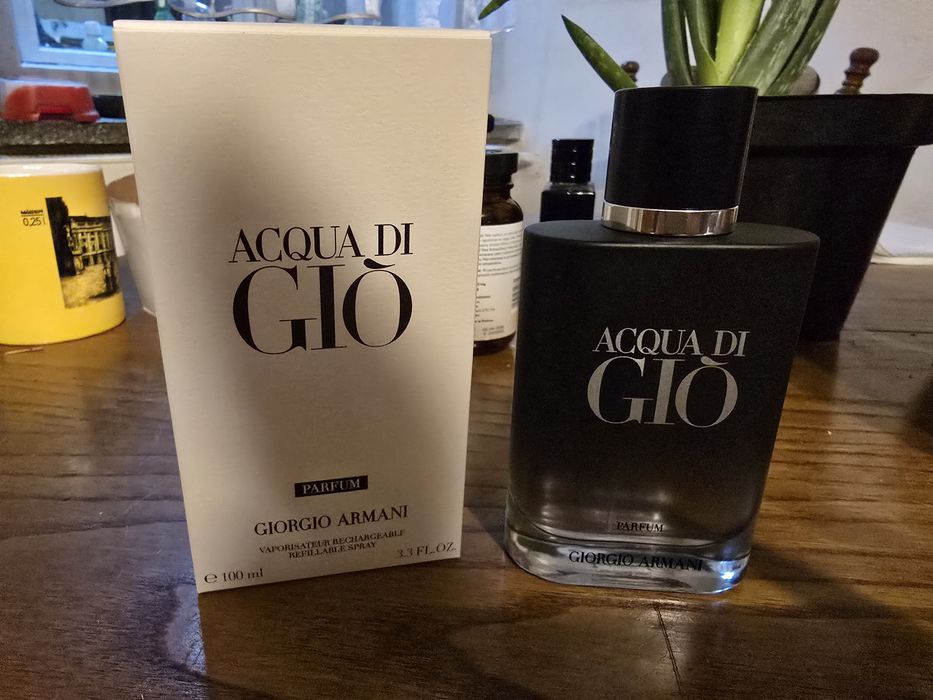 Giorgio Armani Acqua di Gio Parfum 2024(ta trwalsza,Profumo),dowód zakupu.