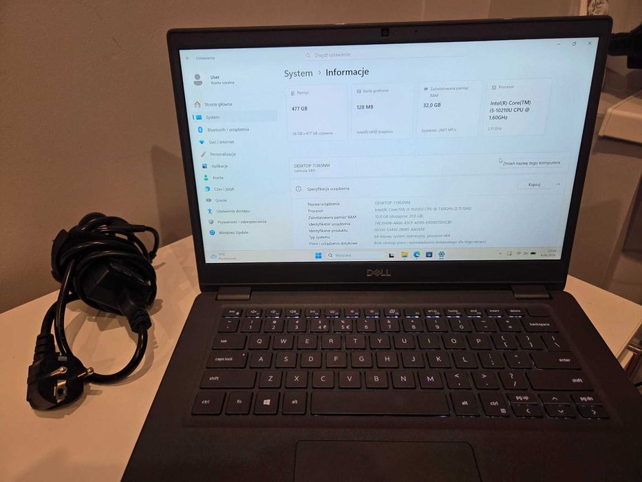 Dell Latitude 3410 | 32GB Ram | i5 10.gen | 500GB NVMe