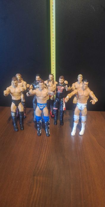 WWE Wrestling zestaw 8 figurek Mattel