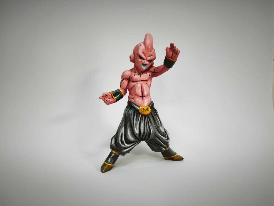 Dragon Ball - Majin Buu – Pintura personalizada à mão – Peça única (Versão B)