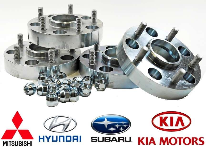 DYSTANSE do poszerzenia osi KIA Hyundai Subaru Mitsubishi Honda NOWE!