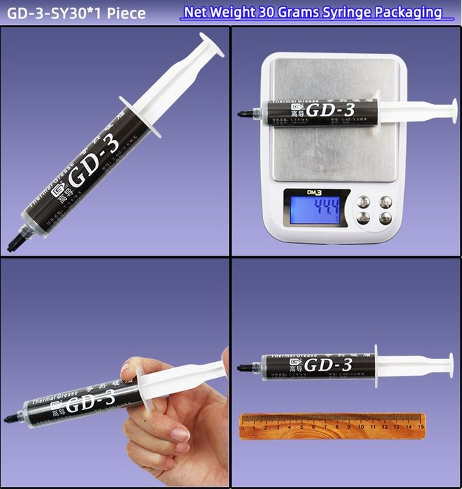 Термопаста GD3 GD900 GD-2 GD007 GD900-1 ZF-12 M12 GD-900