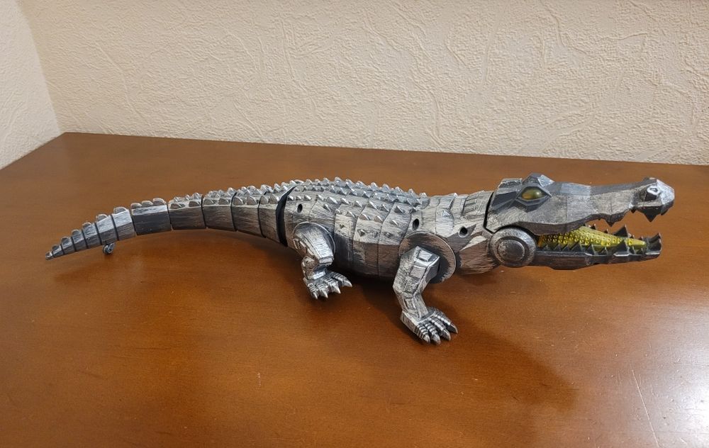 Іграшка робот Крокодил