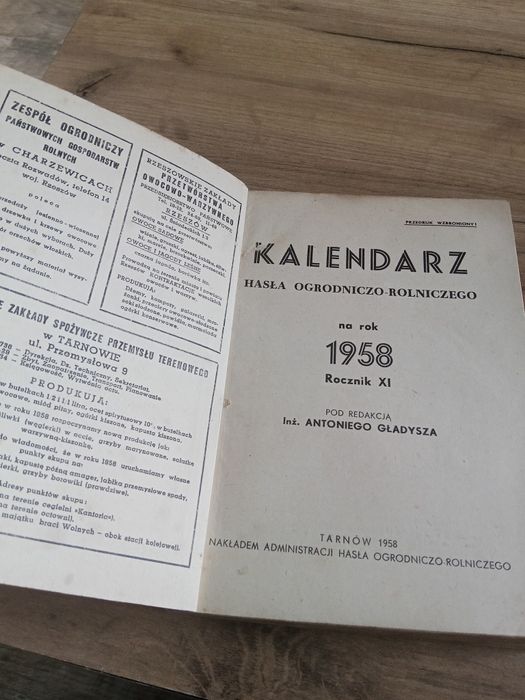 Stare kalendrze z PRL