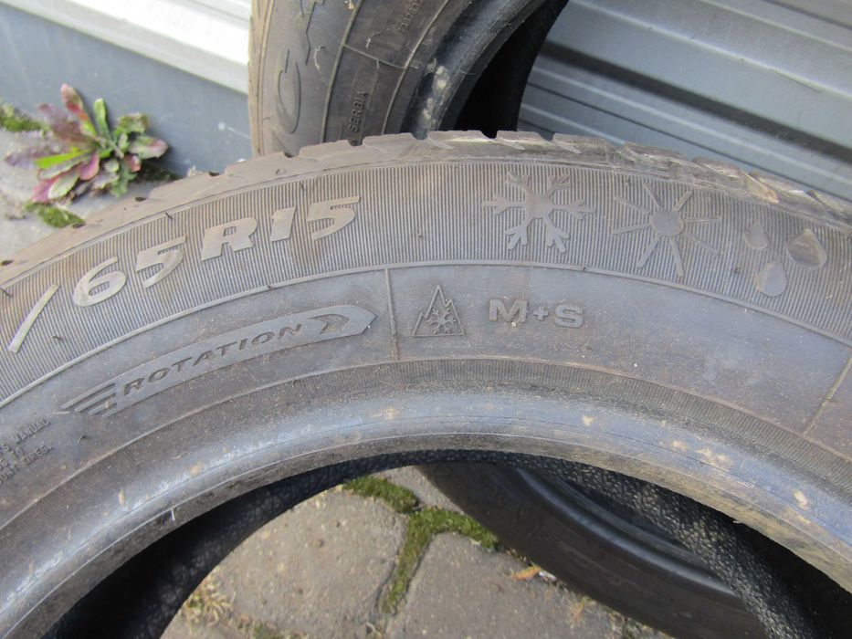 2x Opony zimowe wielosezonowe 195/65/15 Debica Navigator 3 rok 24 bieznik 6mm