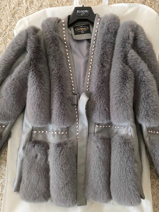 Шубка из экомеха