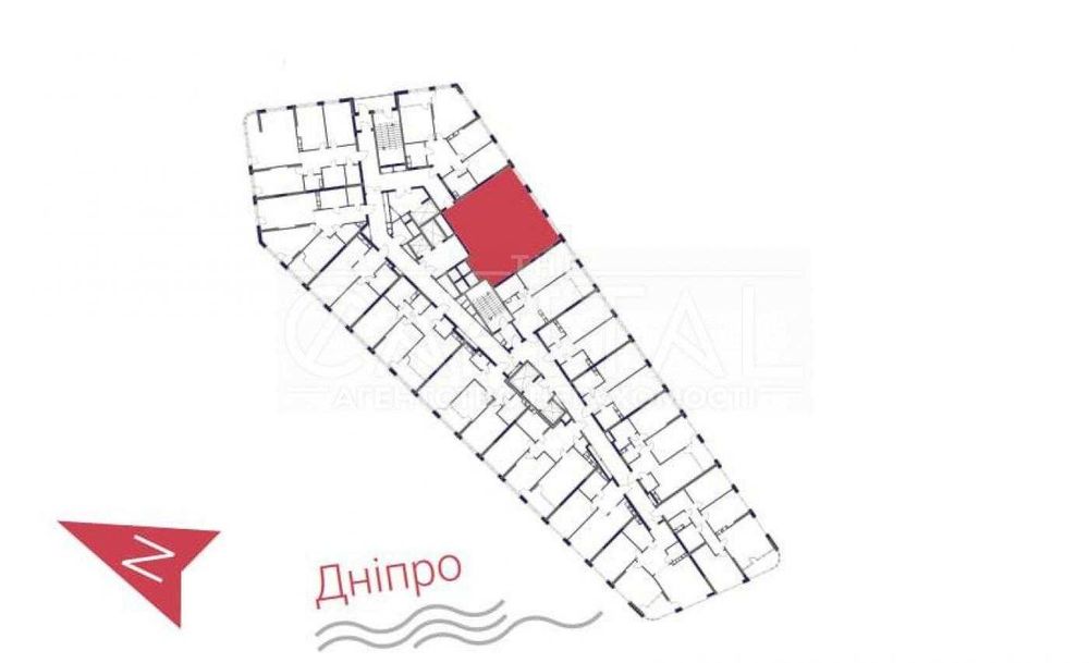 Продаж 2к квартири 84м2 ЖК GREAT Власна котельня Осокорки - View 4