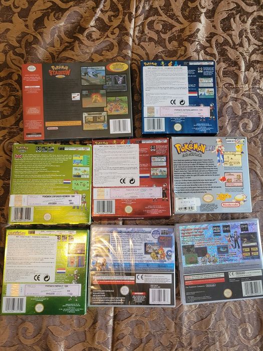 Jogos pokemon gameboy nintendo
