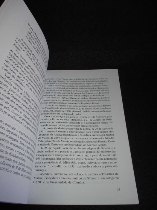 Livro Salazar A Cadeira do Poder Manuel Poirier Braz