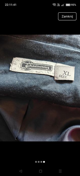 Granatowa marynarka 42 Stradivarius