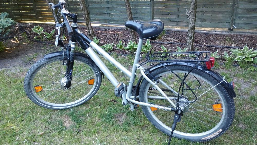 Rower miejski sprawny