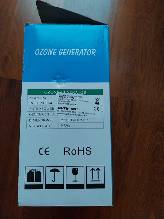 Generator ozonu / oczyszczacz / sterylizator – model GL-3189A