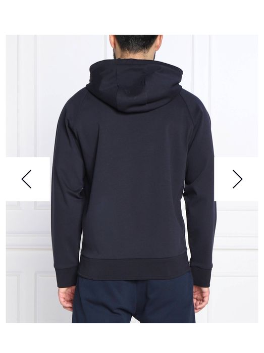 Bluza BOSS z kapturem roz.M granatowa