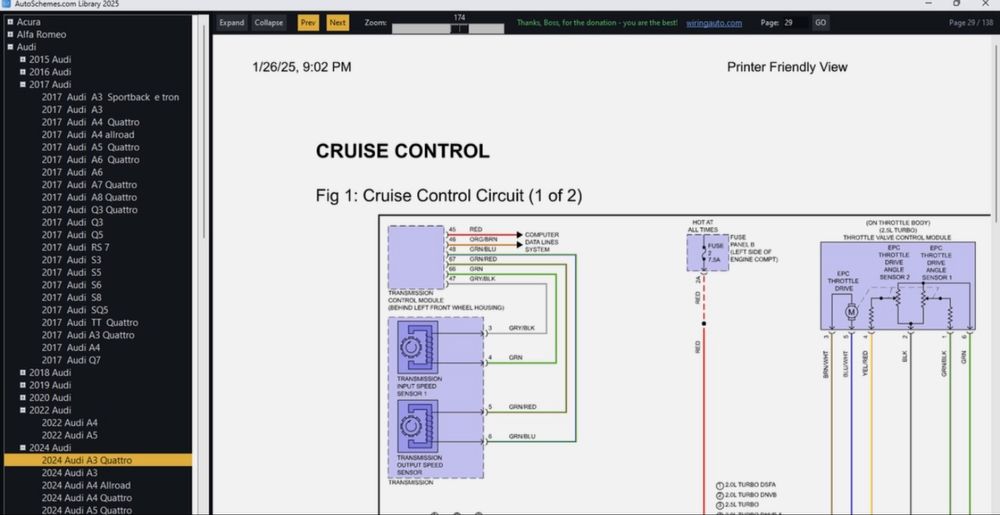 2025 Automotive Electrical Wiring Database,50GB Offline, Lifetime