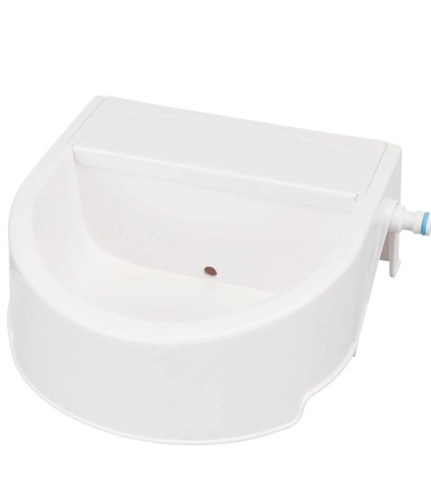 Automatyczne poidło, 1,5L, 24x10x23cm, białe