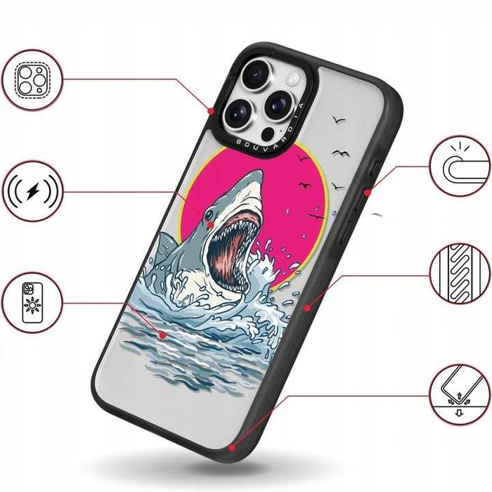 Etui Bouvardia do iPhone 14 – Shark Design