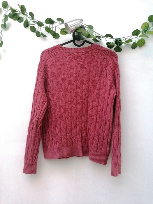 Camisola de Malha Rosa Velho