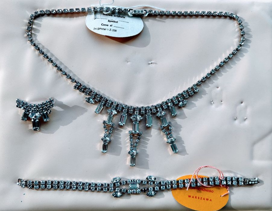 Jablonex, komplet biżuterii z PRLu