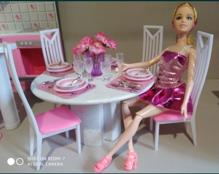 Мебель для кукол Барби, Меблі для ляльок ЛОЛ, Барбі