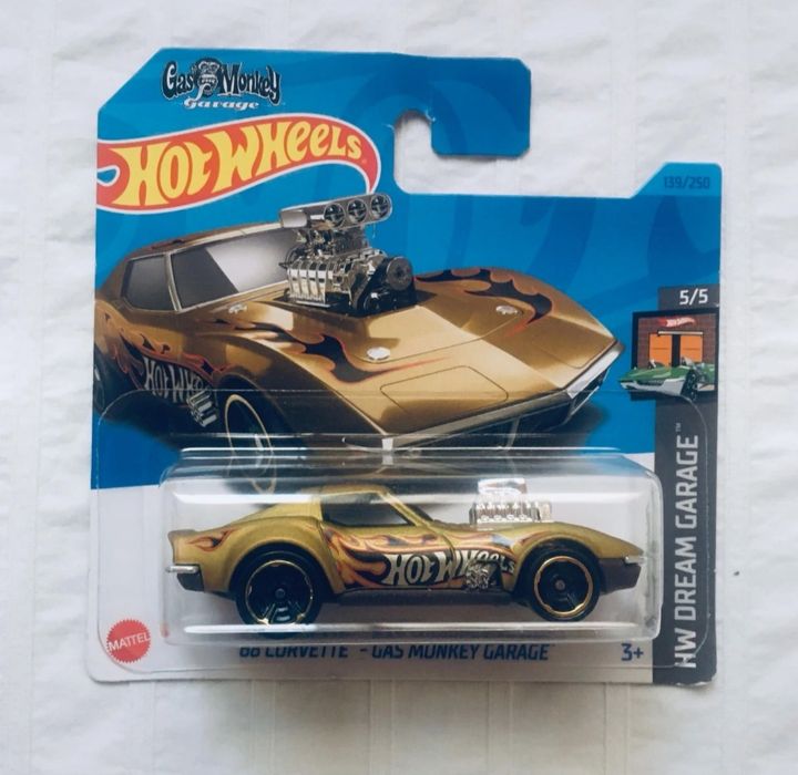 '68 Corvette - Gas Monkey Garage Hot Wheels 2023