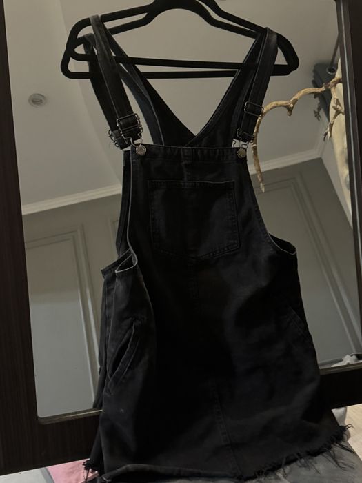 Джинсовый комбинезон с юбкой pull&Bear