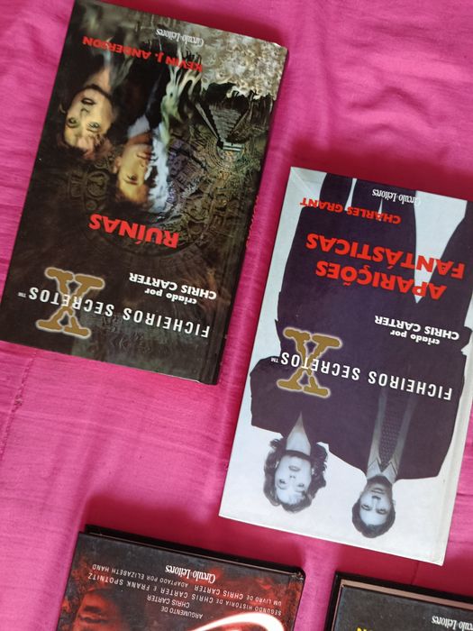 5 Livros fabulosos  ( FICHEIROS SECRETOS  - X )
