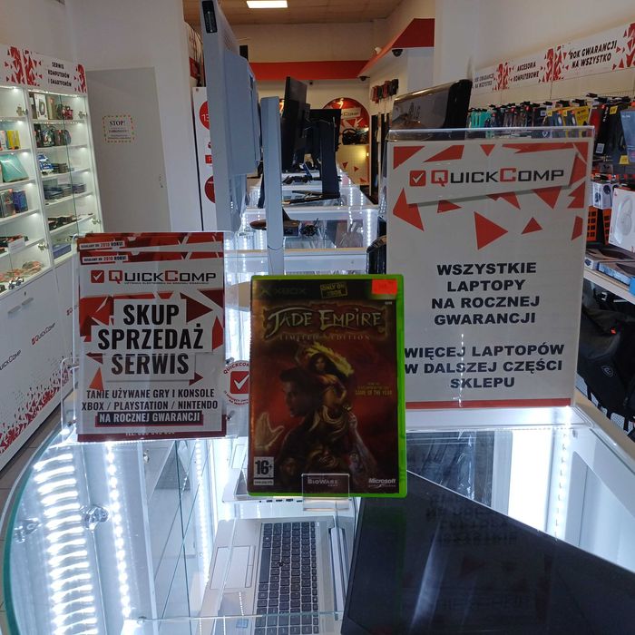 Gra XBOX Classic / X Series Jade Empire Limited Edition ENG 9/10 + Książeczka Gwarancja 1 rok QUICK-COMP Przemyśl