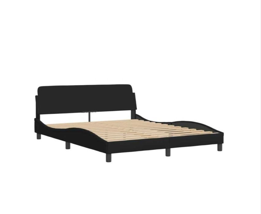 Cama e colchão de 140 x 200 cm