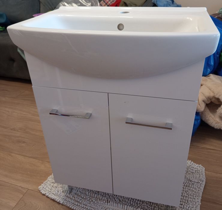 Cersanit Olivia umywalka i szafka 60cm