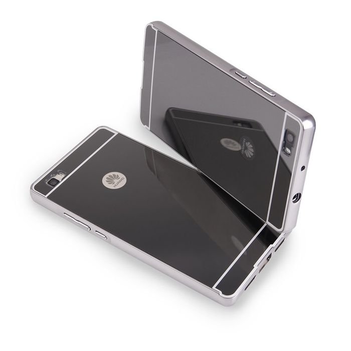 Etui Luxury Mirror Bumper Huawei P8 Lite Grey