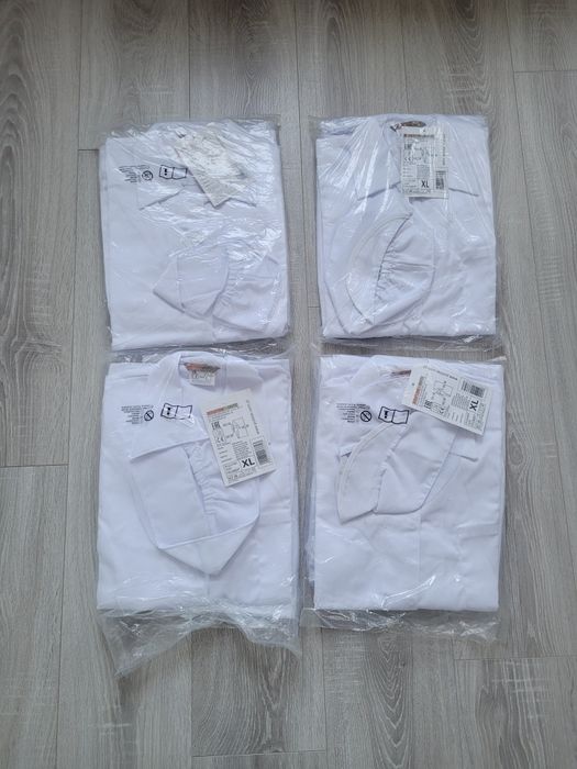 Białe ubrania ochronne Brixton XL - komplet