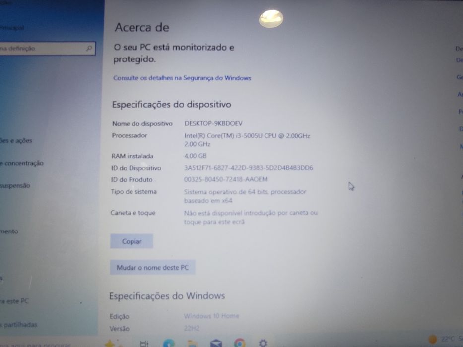 Portátil HP 260 g4
