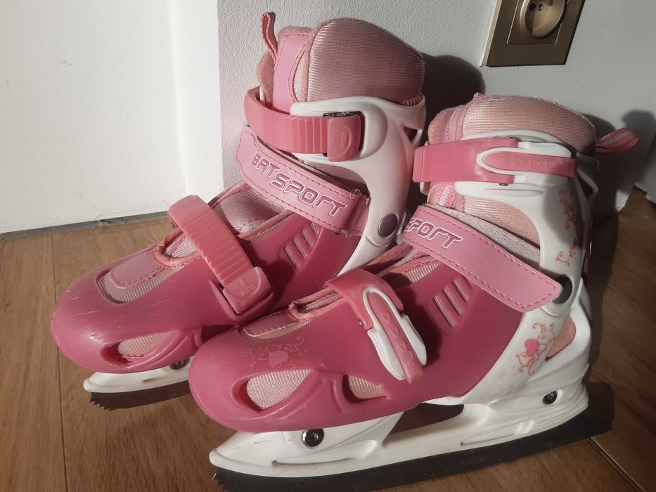 łyżwy dla dziewczynki - regulowane