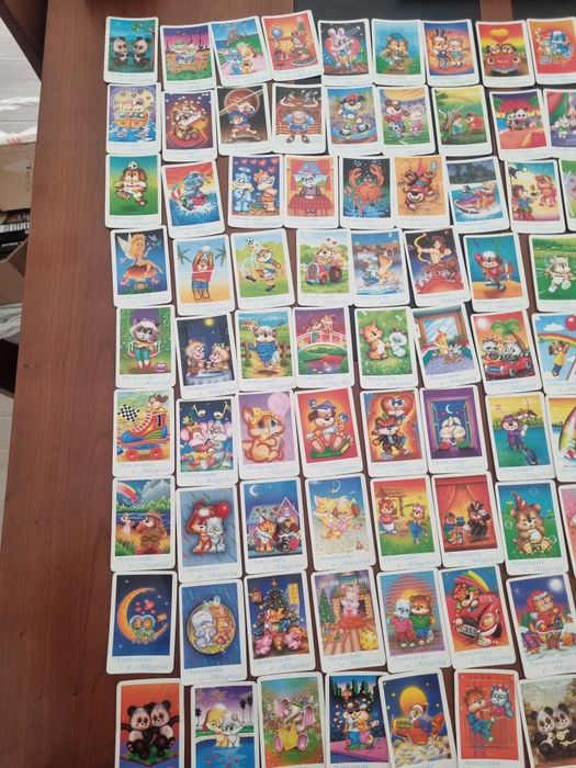 Vintage calendarios coleção Amizade e Alegria