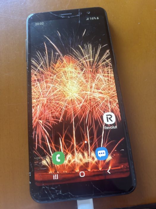 SamsungA8 preto de 2018