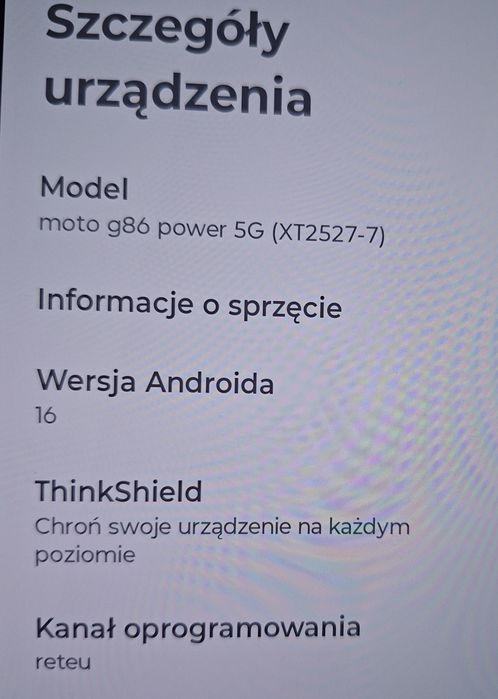 Telefon Motorola g86