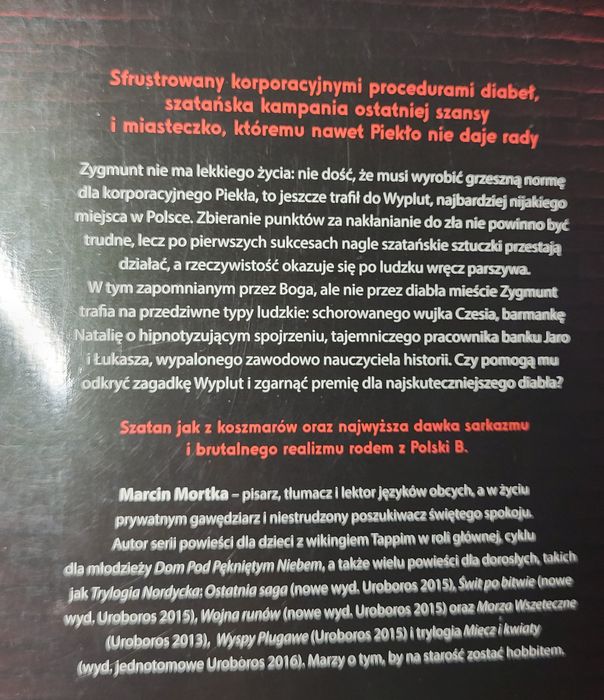 Książka -"Mefisto", Marcin Mortka - stan bardzo dobry