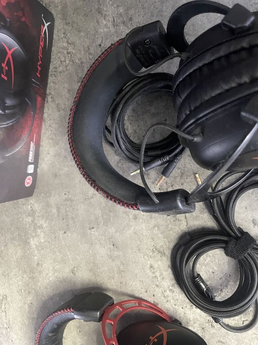 Продам наушники HyperX Cloud core и cloud alpha