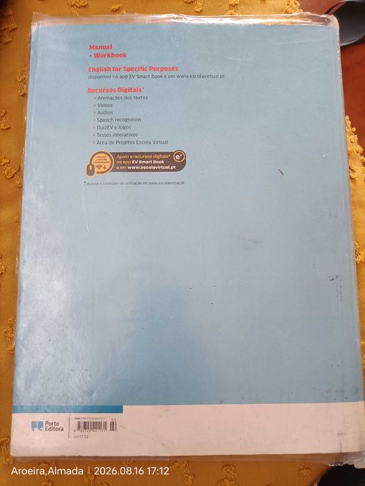 Livro escolar ensino profissional