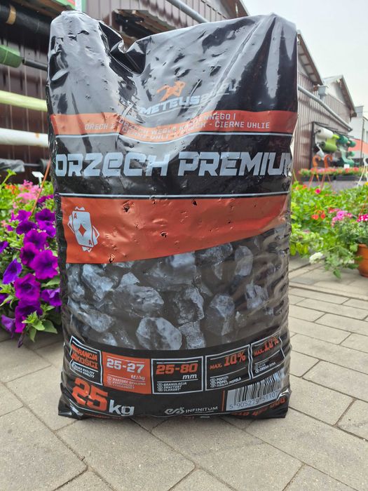 Węgiel orzech wysoka wartość  kaloryczna