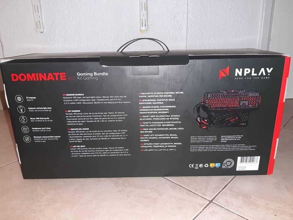 NPLAY Gaming Set – Never Used64309853427202122