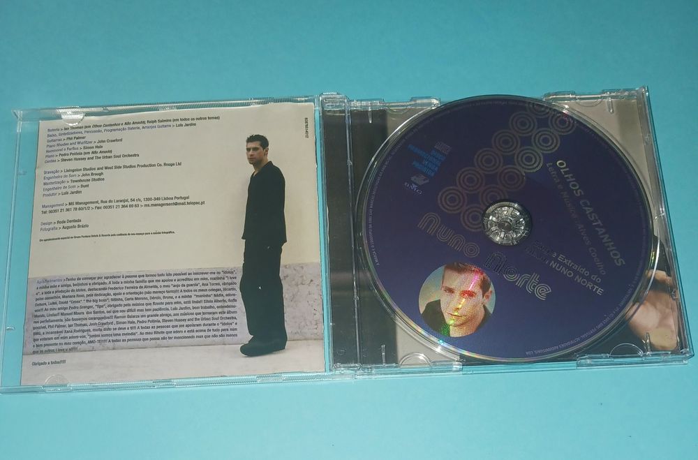 CD original de Nuno Norte - Olhos Castanhos