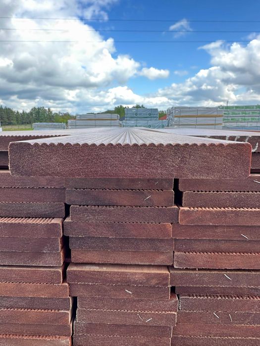 Massaranduba Deska Tarasowa 21x145 Gładki-drobny ryfel Fas KD