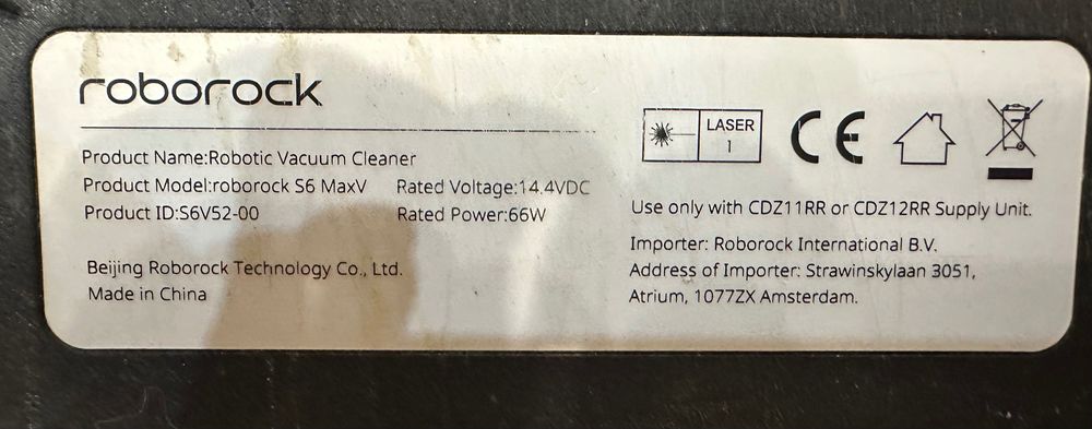 Robot sprzątający Roborock S6MaxV