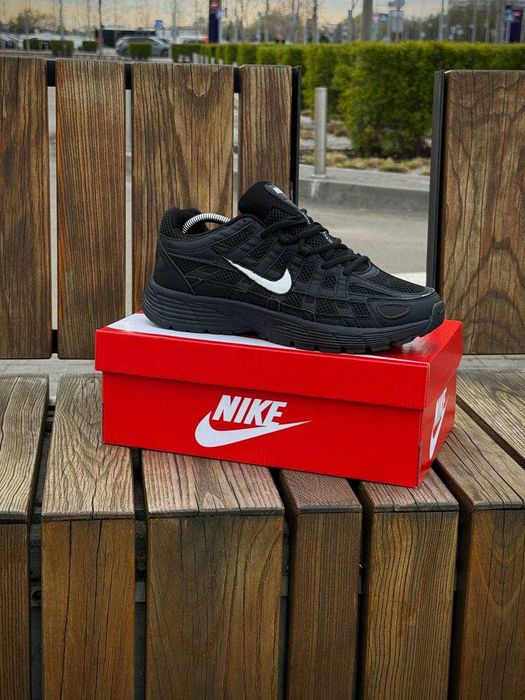 АКЦІЯ! Nike P-6000  Black/White 41 42 43 44 45 46 найк