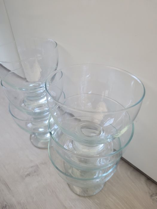 Pucharki na lody duże nowe 6szt