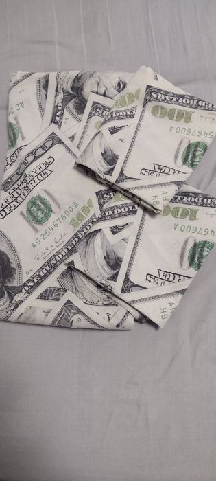 Pościel  Dolary , Pieniądze , bawełna, home