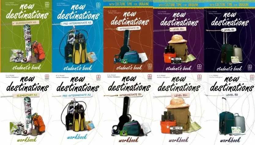 New Destinations Відповіді, тести, ГДЗ, SB, WB